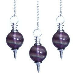 Péndulo esfera - Fluorita...