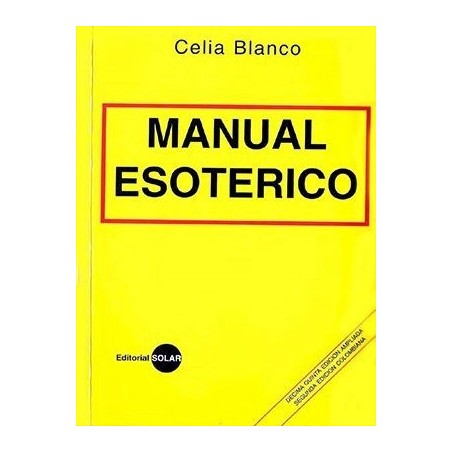 LIBRO Manual esotérico Celia Blanco