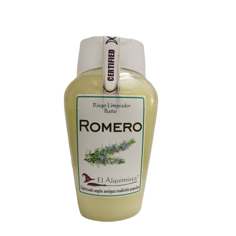 Gel de BAÑO DE ROMERO aumenta la videncia, equilibra los chakras) planta Wicca