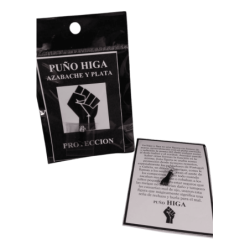 Puño Higa de Azabache y Plata