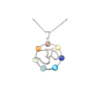 Colgante OM Chakras