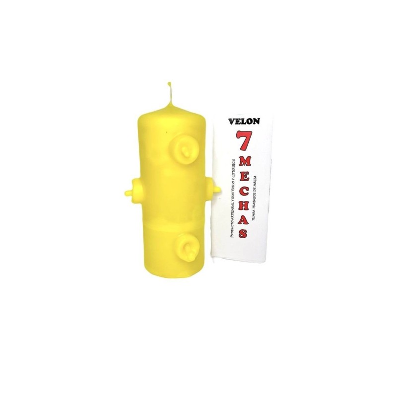 Velon 7 Mechas Amarillo