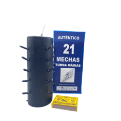 Velon 21 Mechas Negro
