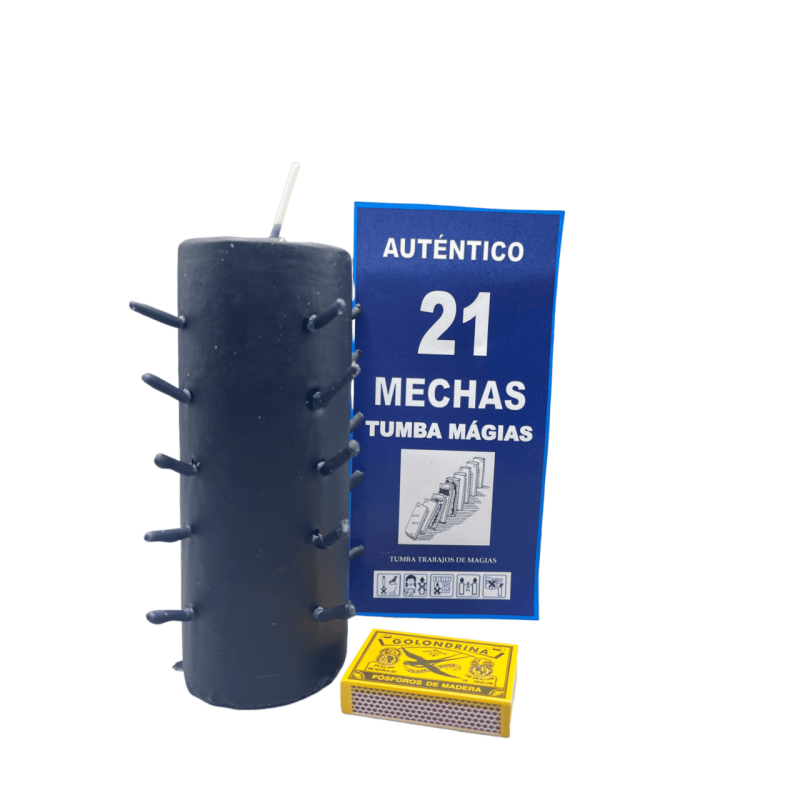 Velon 21 Mechas Negro