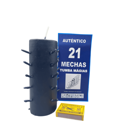 Velon 21 Mechas Negro