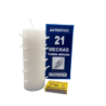 Autentico Velon 21 Mechas Blanco