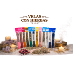 Velas con Hierbas para...
