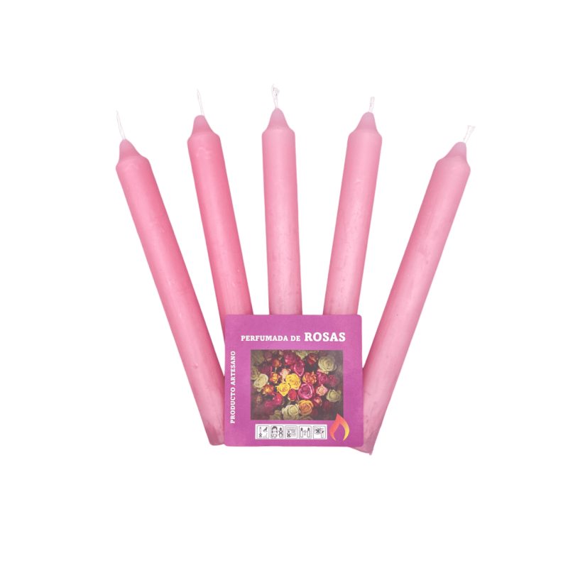 Vela Aromatica Rosa