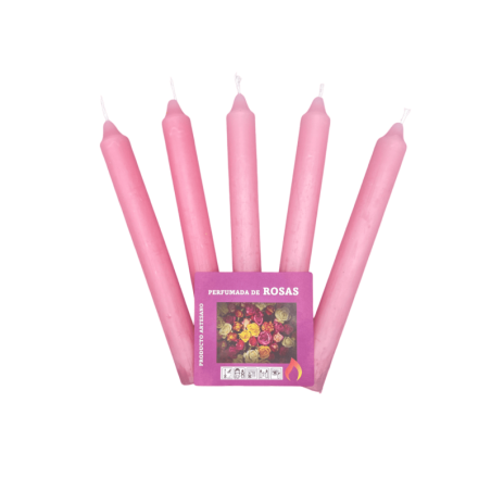 Vela Aromatica Rosa