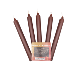 Vela Aromatica De Chocolate