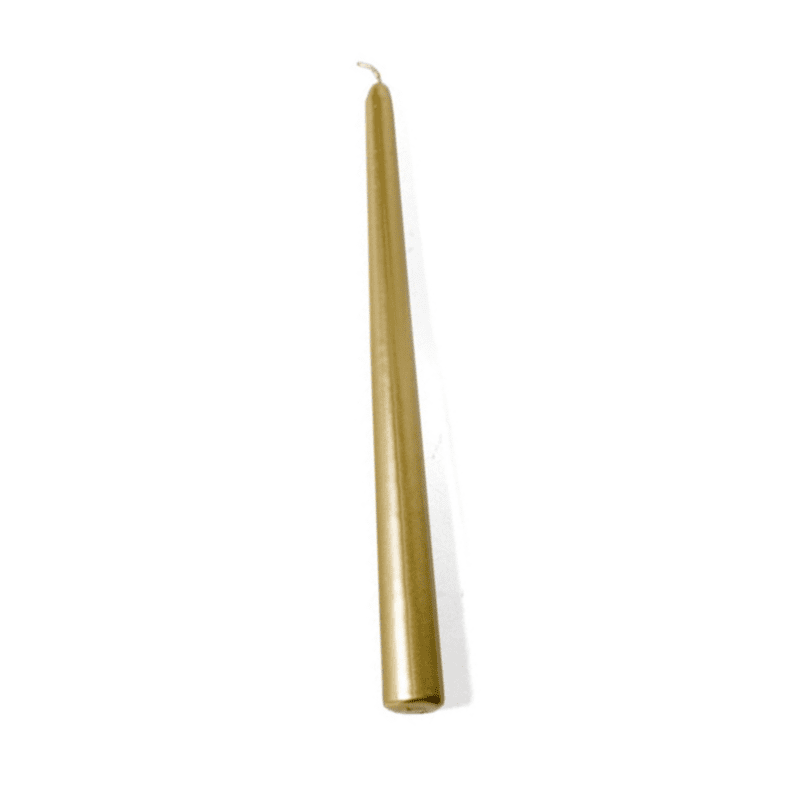 Vela Oro Dorada 25 cm