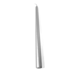 Vela Plata Plateada 25 cm