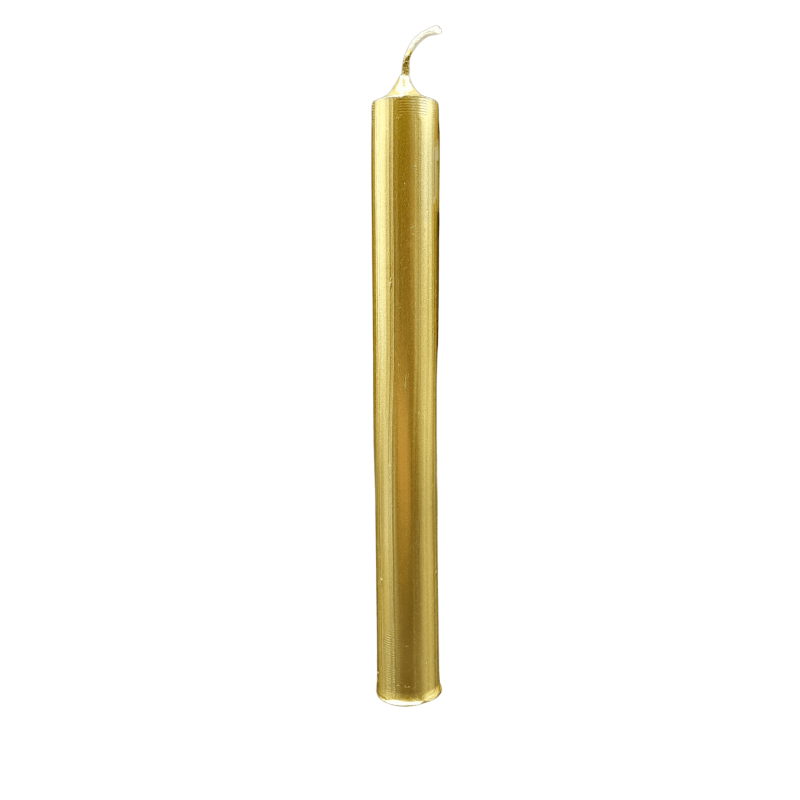 Vela Dorada Oro 20 cm