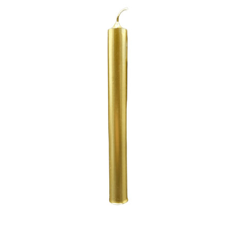 Vela Dorada Oro 20 cm
