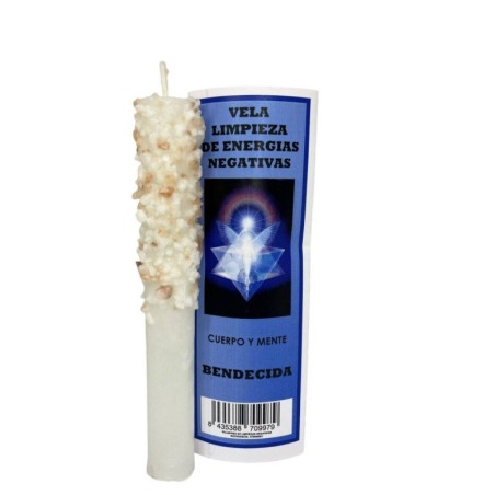 Veladora Sal Himalaya Limpieza Energías