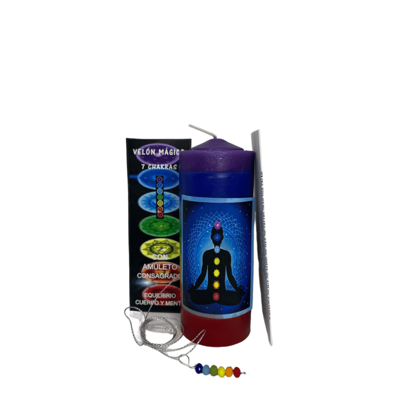 Velón Mágico 7 Chakras