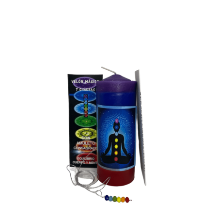 Velón Mágico 7 Chakras