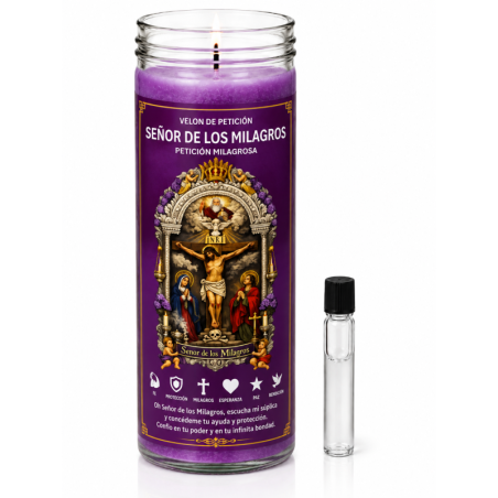 Velón Señor De Los Milagros