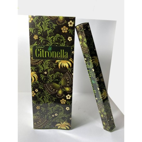 Incienso hexagonal Citronela