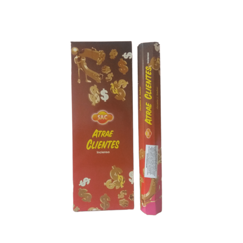 Incienso Atrae Clientes Caja Hexagonal