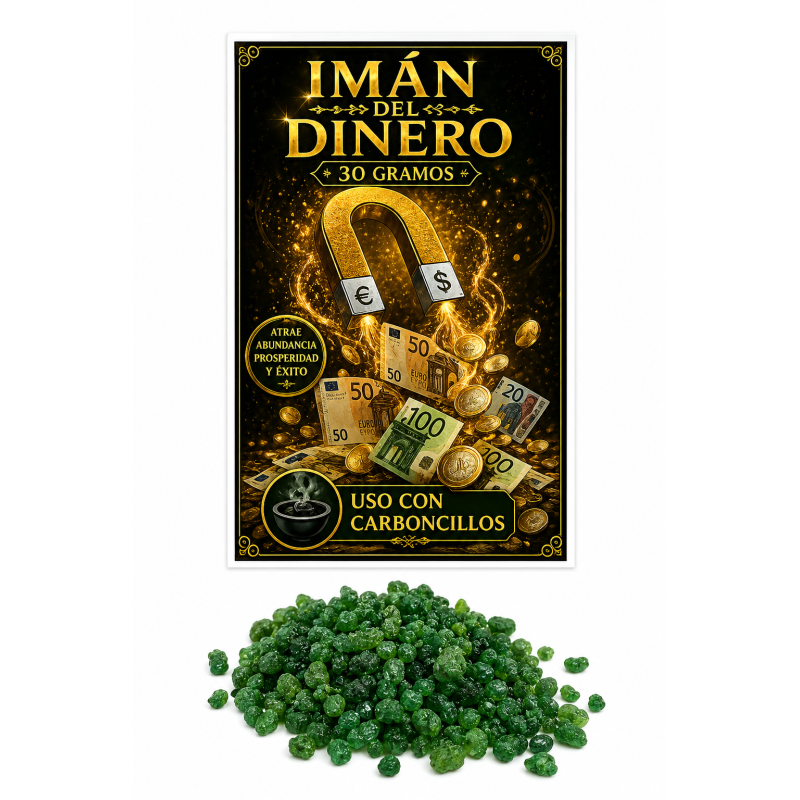 Incienso en Grano Imán del Dinero