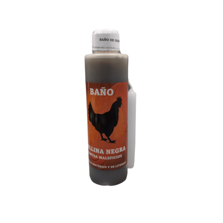 Baño Jabonoso Gallina Negra