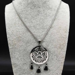 Colgante Atrapasueños con Pentagrama