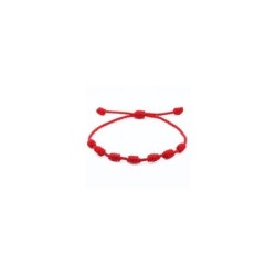Pulsera de 7 Nudos Roja