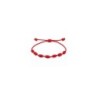 Pulsera de 7 Nudos Roja