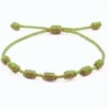 Pulsera de 7 Nudos Verde