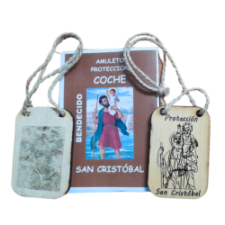 Amuleto  San Cristobal Proteccion Para El Coche