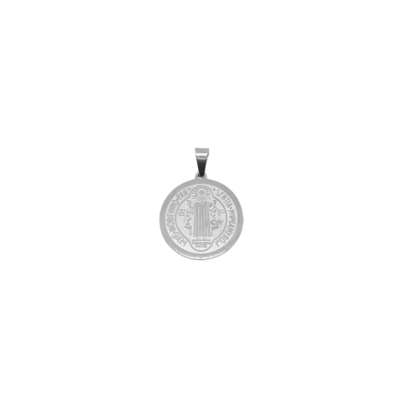 Medalla de San Benito en Acero Bizantino