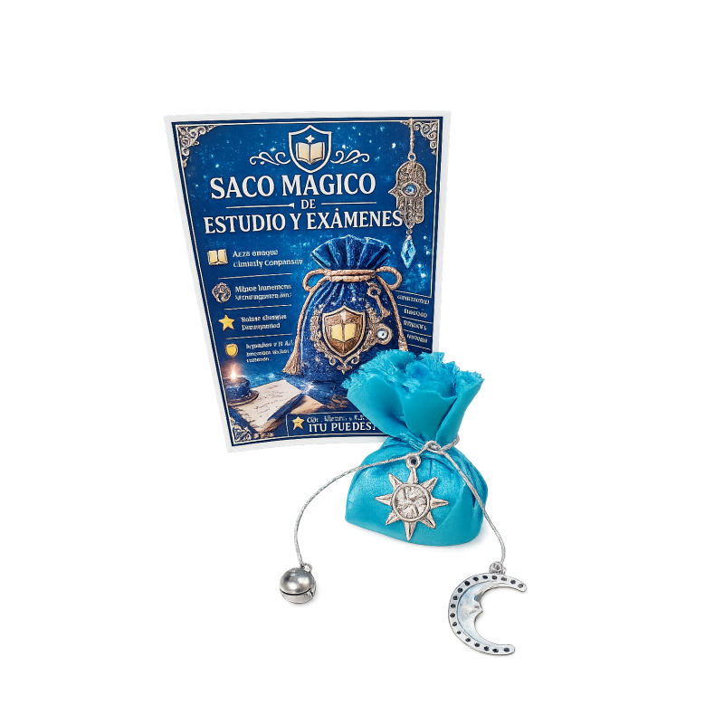 Amuleto Saco Mágico de Estudios y Exámenes