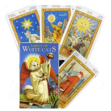 Tarot White Cats · Inglés