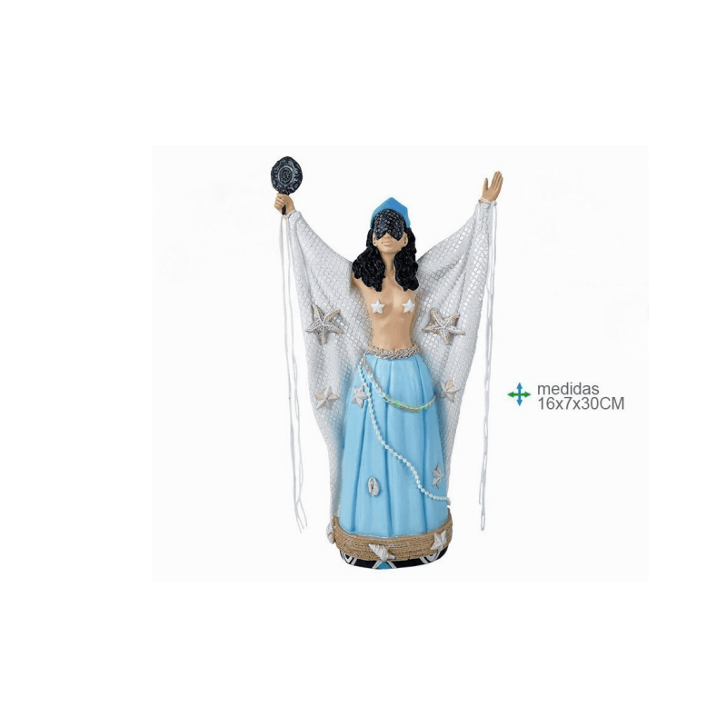 Figura de Orixá Iemanjá 30 cm