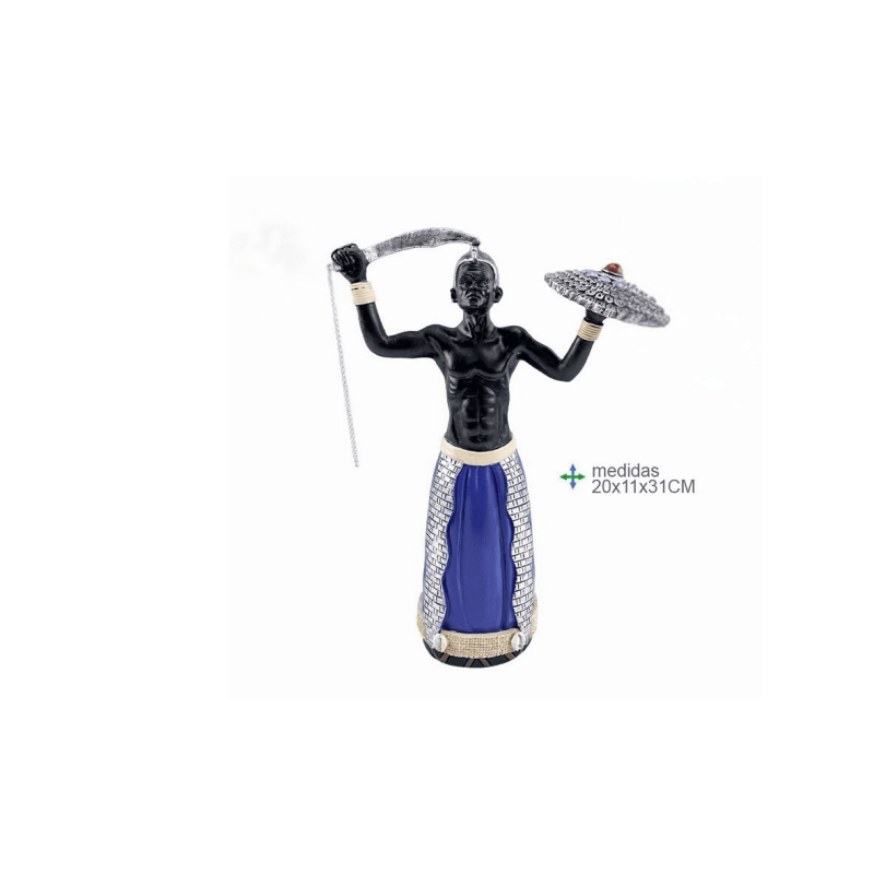 Figura de Orixá Ogum 30 cm