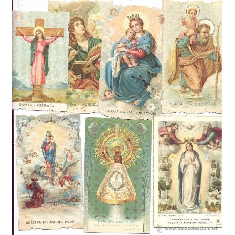 Estampa Santa Bárbara