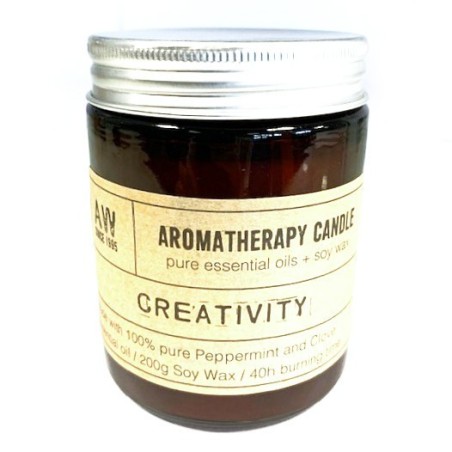 Vela Aromaterapia - Creatividad