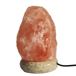 Lámpara de sal natural - 11,5 cm (multi)