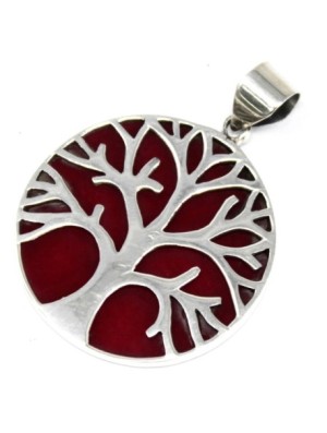 Pendiente de Plata Árbol de...