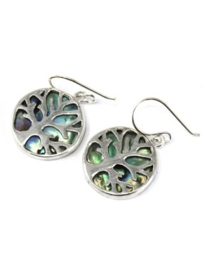 Aretes de Plata Árbol de la...
