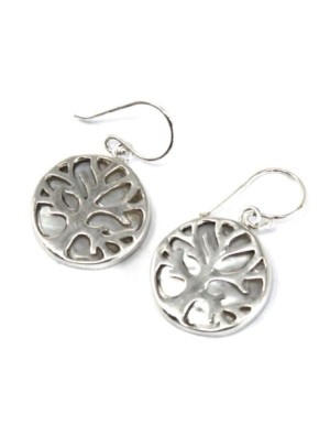 Aretes de Plata Árbol de la...