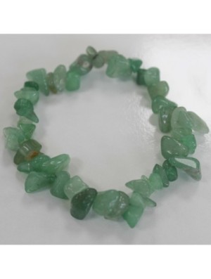 Pulsera Fragmentos de Piedras Preciosas - Aventurine Green
