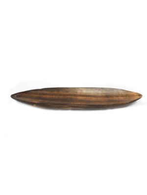 Arty Incense Boat - Mango wood