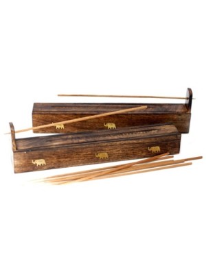 Mango Wood Incense Box - Assorted