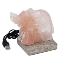 Lámpara de sal USB - Elefante