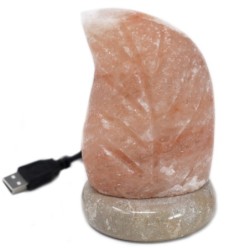 Lámpara de sal USB - Hoja