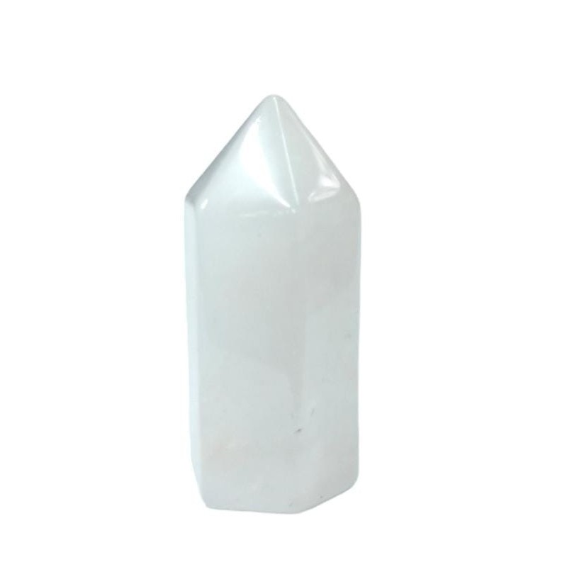 CUARZO BLANCO punta hexagonal 3cm. x 1,5cm.