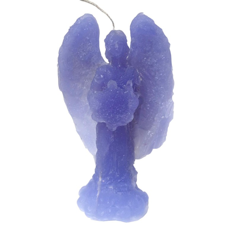 Vela Metatron 15 cm Morado para peticiones muy fuertes