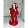 IMAGEN  SAN LA MUERTE Roja 24 cm